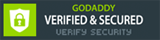 Godaddy verified & secured