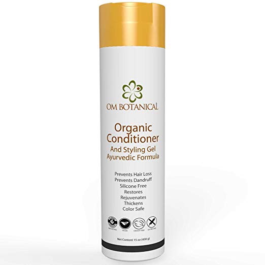 ORGANIC CONDITIONER and Styling Gel | 100% Natural Hair Conditioner is  Sulfate & Silicone Free | Leave In or Wash Off Color Safe Conditioning  Treatment for Scalp & All Hair Types for