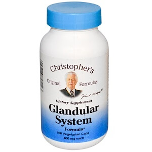 Glandular System Formula, 400 mg, 100 Vegetarian Caps