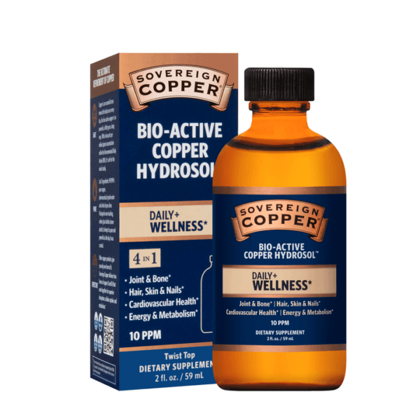 Bio-Active Copper Hydrosol - 2 OZ. Twist Top