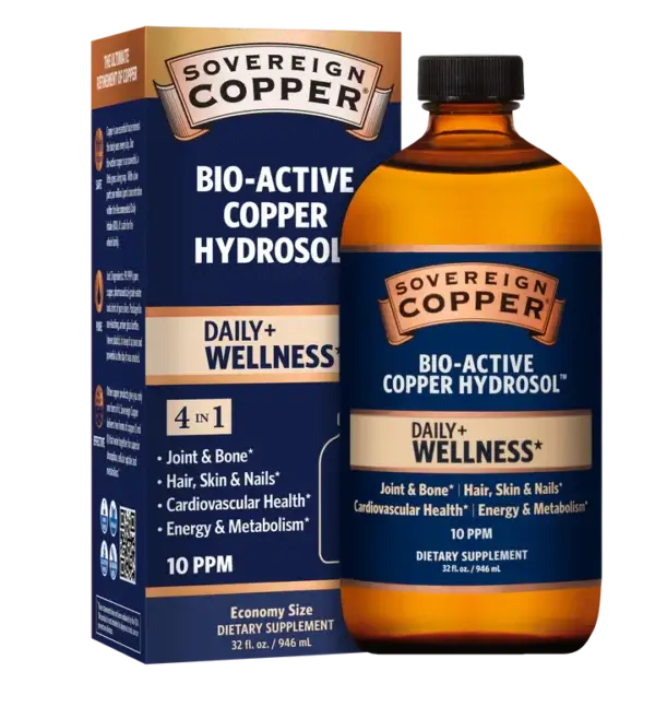 Bio-Active Copper Hydrosol - 32 OZ. Twist Top