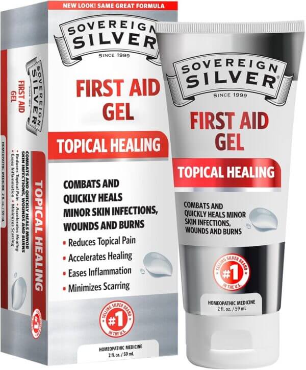Sovereign Silver First Aid Gel 1 oz. or 2 oz.