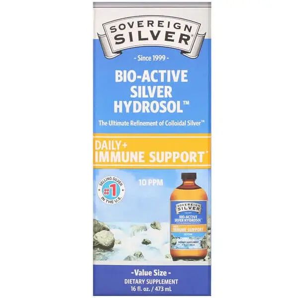 Sovereign Silver, Bio-Active Silver, 10 ppm, 16 fl oz #1